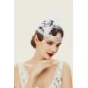 imageBABAYOND 1920s Flapper Headband  Feather Headpiece for Women  Roaring 20s Great Gatsby Hair Accessory