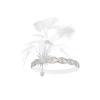 imageBABAYOND 1920s Flapper Headband  Feather Headpiece for Women  Roaring 20s Great Gatsby Hair Accessory