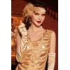 imageBABEYOND 1920s Flapper Accessories Great Gatsby Costume Accessories 20s Flapper Headband Pearl Necklace Gloves Plastic HolderChampagne
