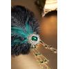 imageBABEYOND 1920s Flapper Gatsby Headband Roaring 20s Party HeadpieceGreen