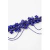 imageBABEYOND 1920s Flapper Headpiece Roaring 20s Headband Great Gatsby Headband Chain for Women Vintage Hair AccessoryBlue