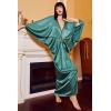 imageBABEYOND 1920s Satin Cocoon Gown  Hollywood Style Robe Great Gatsby Party Outfit Batwing Sleeves Art Deco Coat