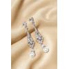 imageBABEYOND 1920s Vintage Wedding Pearl Dangle Drop Earrings Art Deco Gatsby EarringsStyle 5Silver