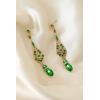 imageBABEYOND 1920s Vintage Wedding Pearl Dangle Drop Earrings Art Deco Gatsby Earringsgoldgreen