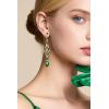 imageBABEYOND 1920s Vintage Wedding Pearl Dangle Drop Earrings Art Deco Gatsby Earringsgoldgreen