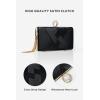 imageBABEYOND Clutch Purses for Women  Evening Bag Tassel Pendant Clutch for Bride Party Prom WeddingBlack