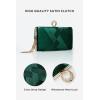imageBABEYOND Clutch Purses for Women  Evening Bag Tassel Pendant Clutch for Bride Party Prom WeddingGreen