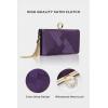 imageBABEYOND Clutch Purses for Women  Evening Bag Tassel Pendant Clutch for Bride Party Prom WeddingPurple