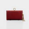 imageBABEYOND Clutch Purses for Women  Evening Bag Tassel Pendant Clutch for Bride Party Prom WeddingWine Red