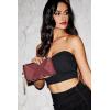 imageBABEYOND Clutch Purses for Women  Evening Bag Tassel Pendant Clutch for Bride Party Prom WeddingWine Red