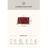 imageBABEYOND Clutch Purses for Women  Evening Bag Tassel Pendant Clutch for Bride Party Prom WeddingWine Red