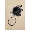 imageBABEYOND Fascinator Hat Veil Feather Fascinators Hair Clip Tea Party Pillbox Derby Hat Fascinator Bridal WeddingBlack