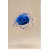 imageBABEYOND Fascinator Hat Veil Feather Fascinators Hair Clip Tea Party Pillbox Derby Hat Fascinator Bridal WeddingBlue