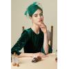 imageBABEYOND Fascinator Hat Veil Feather Fascinators Hair Clip Tea Party Pillbox Derby Hat Fascinator Bridal WeddingDark Green