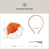 imageBABEYOND Fascinator Hat Veil Feather Fascinators Hair Clip Tea Party Pillbox Derby Hat Fascinator Bridal WeddingOrange