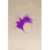 imageBABEYOND Fascinator Hats for Women Feather Headband Kentucky Headpiece Gatsby Derby Hat for Cocktail Wedding Tea PartyPurple