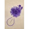 imageBABEYOND Fascinator Hats for Women Tea Party Hat Kentucky Fascinators Headband Derby Hats Wedding Flower Feathers Hair ClipPurple
