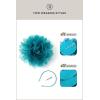 imageBABEYOND Fascinators Hats for Women  Tea Party Kentucky Fascinator Derby Hat Mesh Flower Fluffy Headband with Hair ClipLake Blue