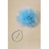 imageBABEYOND Fascinators Hats for Women  Tea Party Kentucky Fascinator Derby Hat Mesh Flower Fluffy Headband with Hair ClipLight Blue