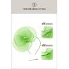 imageBABEYOND Fascinators Hats for Women  Tea Party Kentucky Hat Derby Headband Elegant Wedding Party Bride Hat with Hair ClipLight Green