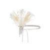 imageBABEYOND Flapper Headpiece for Women  Roaring 20s Headband 1920s Gatsby Headpiece Vintage Accessories for WomenBeige