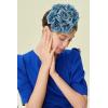 imageBABEYOND Floral Fascinators for Women Feather Fascinators Headband for Cocktail Tea PartyBlue