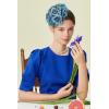 imageBABEYOND Floral Fascinators for Women Feather Fascinators Headband for Cocktail Tea PartyBlue