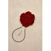 imageBABEYOND Floral Fascinators for Women Feather Fascinators Headband for Cocktail Tea PartyWine Red