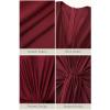 imageBABEYOND Formal Dress for Women  Evening Dresses Elegant Long Dress V Neck Party DressWine Red