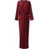 imageBABEYOND Formal Dress for Women  Evening Dresses Elegant Long Dress V Neck Party DressWine Red