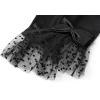 imageBABEYOND Lace Gloves for Women  Bow Short Prom Gloves Evening Elegant Accessories for Wedding Opera PartyBlack