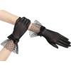 imageBABEYOND Lace Gloves for Women  Bow Short Prom Gloves Evening Elegant Accessories for Wedding Opera PartyBlack