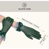 imageBABEYOND Lace Gloves for Women  Bow Short Prom Gloves Evening Elegant Accessories for Wedding Opera PartyDark Green