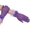 imageBABEYOND Lace Gloves for Women  Bow Short Prom Gloves Evening Elegant Accessories for Wedding Opera PartyDark Purple