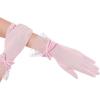 imageBABEYOND Lace Gloves for Women  Bow Short Prom Gloves Evening Elegant Accessories for Wedding Opera PartyPink