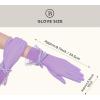 imageBABEYOND Lace Gloves for Women  Bow Short Prom Gloves Evening Elegant Accessories for Wedding Opera PartyPurple