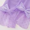 imageBABEYOND Lace Gloves for Women  Bow Short Prom Gloves Evening Elegant Accessories for Wedding Opera PartyPurple