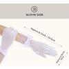 imageBABEYOND Lace Gloves for Women  Bow Short Prom Gloves Evening Elegant Accessories for Wedding Opera PartyWhite
