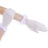 imageBABEYOND Lace Gloves for Women  Bow Short Prom Gloves Evening Elegant Accessories for Wedding Opera PartyWhite