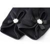 imageBABEYOND Satin Gloves for Women  Short Prom Gloves Wrist Tea Party Evening Elegant Accessories Wedding Opera Dinner PartyBlack