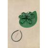 imageBABEYOND Tea Party Fascinator Hat for Women Kentucky Headwear Derby Pillbox Church Hat for Cocktail WeddingAdark Green