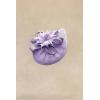 imageBABEYOND Tea Party Fascinator Hat for Women Kentucky Headwear Derby Pillbox Church Hat for Cocktail WeddingDark Purple