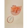 imageBABEYOND Tea Party Fascinator Hat for Women Kentucky Headwear Derby Pillbox Church Hat for Cocktail WeddingOrange