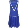 imageBABEYOND Womens 1920s Inspired Dress  Flapper Dress LowWaist Dress Sleeveless Party Chiffon Dress for WomenBlue