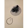 imageBABEYOND Womens Fascinator Hat Kentucky Hat Feather Derby Fascinator Tea Party Hat for Wedding PartyBlack