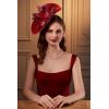 imageBABEYOND womens FascinatorRed
