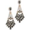 imageBABEYOND 1920s Flapper Art Deco Gatsby Earrings 20s Flapper Gatsby Accessories Vintage Wedding Dangle Pearl EarringsGray