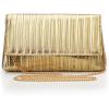 imageBABEYOND Clutch Purses for Women  Evening Bag Gold Pleated Flap Clutch for Formal Party Cocktail Prom Wedding HandbagsGold With Zipper