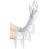 imageBABEYOND Long Opera Party Gloves  Vintage Satin Fringe Elbow Length Gloves 1920s Accessories for WomenWhite