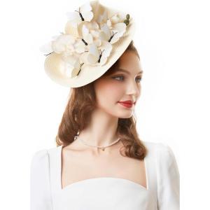 imageBABEYOND womens FascinatorBeige